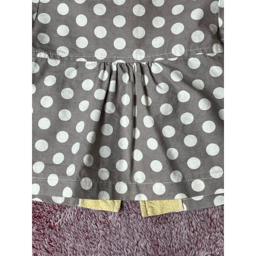 Baby Persnickety Jacket Gray White Polka Dot 18 Months - Picture 10 of 10